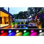 25000H TUYA WiFi LED Flood Light Tempered Glass Aluminum Die Casting for sale