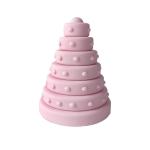 Lead Free Silicone Stacking Toy Food Grade Early Learning Toys For Infants for sale