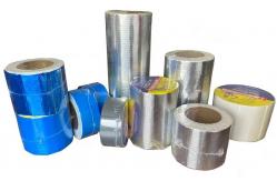 China White Aluminium Foil Butyl Waterproof Tape 1.2mm 1.5mm Thickness supplier