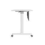 Durable Office Meeting Desk Foldable White Conference Room Table