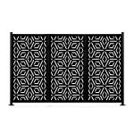 Custom Laser Cut Privacy Fence commercial Decorative Garden Fence Aluminium for sale