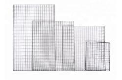 China Single Layer Barbecue Stainless Crimped Wire Mesh Square Hole Rectangle Shape supplier