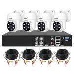 4CH DVR Kit Surveillance System IP Camera 2 MP XVR Cctv System