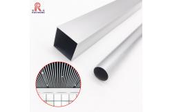 China Rectangular Aluminum Pipe Tube Grade 6061 Electrophoresis Treatment supplier