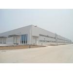 Welded H Section Prefab Steel Warehouse Buildings High Strength for sale
