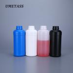 1000ml HDPE Plastic Packaging For syrup Fertilizer Liquid Reagent Sealing Storage for sale