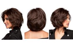 China Girls Synthetic Short Curly Afro Wigs Body Wave With Natural Black supplier