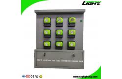 China 110V-240V Cree Led Headlamp Rechargeable Rack 30 Units With Private Lockers supplier