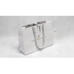 White Personalized Paper Bags High End Glasses Shopping Paper Bags for sale