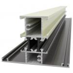 Custom Design Aluminium Extruded Profiles For Bathroom Aluminum Sliding Windows