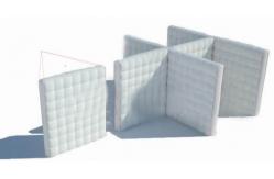 China inflatable cube walls for divide office supplier