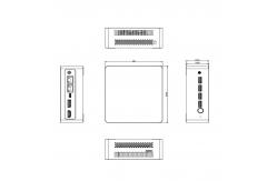 China Gaming Desktop Mini Computers With Ultra Quiet Cooling Fan OEM ODM supplier