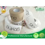 Brown / White Color Kraft Paper Tape Customized Reinforced Gummed Kraft Paper Tape for sale