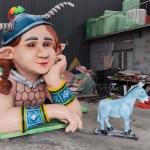 Personalised  Theme Park Animatronics Giant Animatronics For Trampoline Park