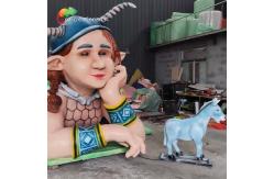 China Personalised  Theme Park Animatronics Giant Animatronics For Trampoline Park supplier