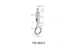China Brass Material aircraft cable grippers With Long Screw Fitting 10x36mm YW86413 supplier