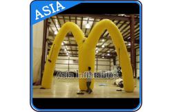 China Yellow Inflatable Arch Door For Mcdonald's Opening Celebration supplier