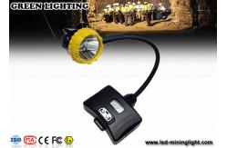 China Hard Hats Coal Mining Lights 15000lux LED Mining Cap Lamp Ultra Bright supplier