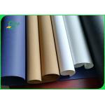 0.5mm Washable Gold / Blue / Red / Black / White / Silver Color Kraft Paper for sale