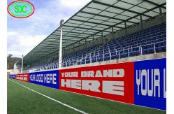 China 6500cd/sqm SMD3535 Football Advertising LED Display P6 P8 P10 supplier