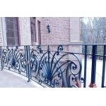 America Iron Steel 6FT Tubular Steel Fence Black Spear Top Metal Fence
