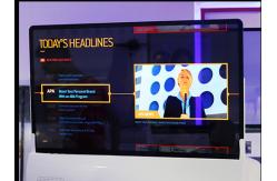 China Horizontal 10 Inch OLED Display Panel , Modern OLED Computer Screen supplier