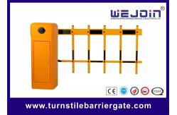China Two Fence Boom Automatic Traffic Barriers , Car Park Barrier Gate with Arms supplier
