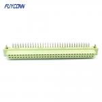 Angled DIN41612 Female Connector 2 Rows 64Pin 264 DIN 41612 PCB Connector for sale