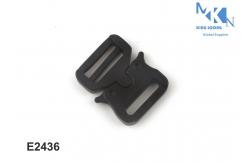 China Matte Black Metal Belt Buckle With Polish And Electroplating Surface supplier