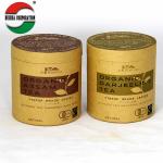 Luxury Kraft Paper Cans Packaging for Gift , Cosmetics Customised for sale