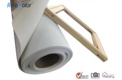 China Inkjet Canvas Rolls, Waterproof Matte Polyester Canvas Roll 260gsm for Pigment Inks supplier