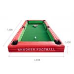 Custom Inflatable Snooker Ball Games Inflatable Billiards Table Sport Games for sale