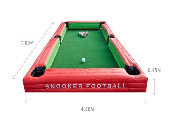 Custom Inflatable Snooker Ball Games Inflatable Billiards Table Sport Games