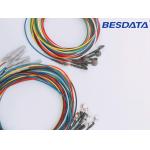 PVC Jacket Wire With Sintered Silver Silver Chloride EEG Electrodes for sale