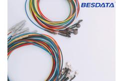 China PVC Jacket Wire With Sintered Silver Silver Chloride EEG Electrodes supplier