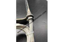 China Flat Tubular Heating Element For Oil Heating Side Mounted supplier