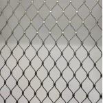 Light Weight High Strength 304 316 Stainless Steel Wire Rope Mesh Net For zoo Mesh for sale