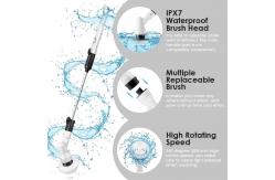 China USB Electric Spin Scrubber 1.5kg Multi Purpose Tub and Tile Scrubber supplier