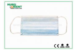China EN14683 3 Ply Polypropylene Disposable Face Mask With Earloop supplier