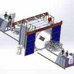 Rotomolding Machine For Manufacturing Large Hollow Plastics Rotational Molding Machine