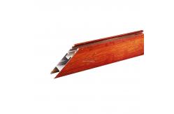 China Wood Grain Aluminium Profile Window Frame Detail World Trend House Design Ideas supplier
