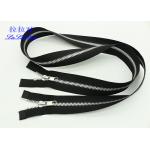 Brass Teeth 20 Inch Two Way Metal Zip Euro Type Length Customized For Cardigans for sale