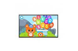 China 75 Inch Android 6.0 400cd/M2 LCD Touch Screen kiosk screen supplier