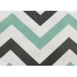 Printed Transparent PVC 6OZ Coated Cotton Canvas For Bags And Shoes