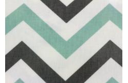 China Printed Transparent PVC 6OZ Coated Cotton Canvas For Bags And Shoes supplier