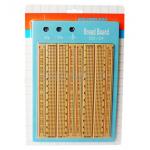 Brown Electronics Breadboard Kit Prototyping With 4 Distribution Strips for sale