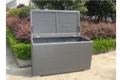 China Grey Resin Wicker Storage Box supplier