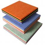 Eco High Density Polyester Fiber Acoustic Panel PET Felt Popular Sound Absorbing Ceiling Acoustic Panels for sale