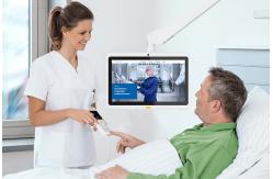 China Medical 10 Inch 5MP Camera All In One Android Tablet Wtih Call Handle supplier