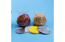 China Empty Ring Pull Tab Lids 30g 650ML Plastic Food Cans supplier